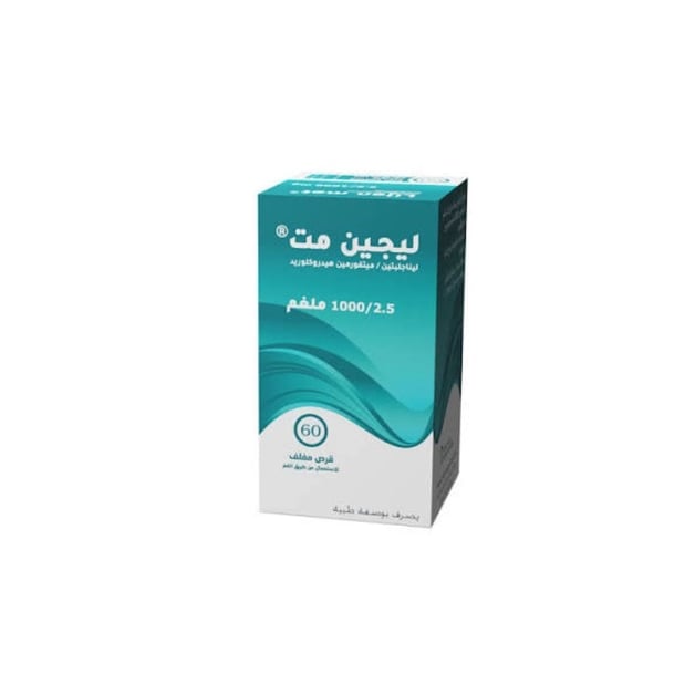Lijen Met 2.5/1000 Mg 60 Tab