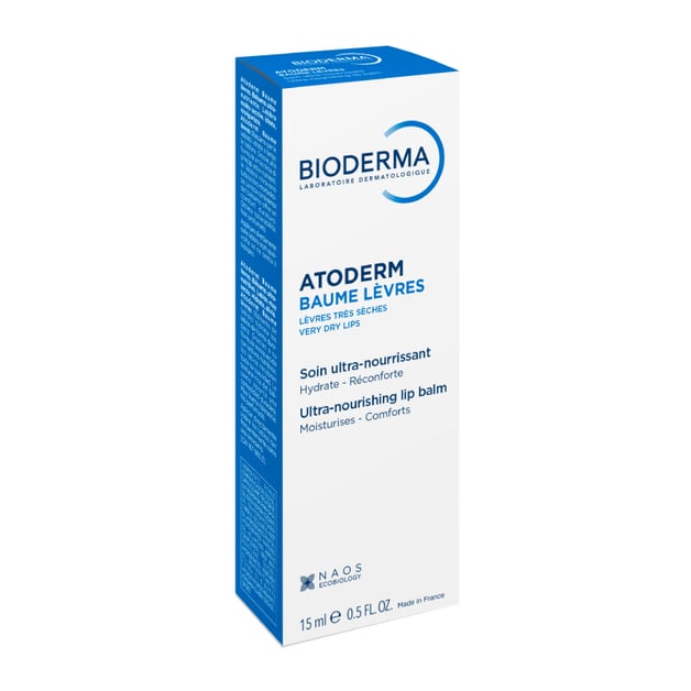BIODERMA ATODERM BAUME LEVRES 15ML