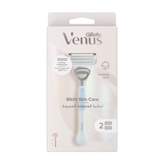 Gillette Venus Intimate Grooming Razors For Women 2 Razor Blade Refills