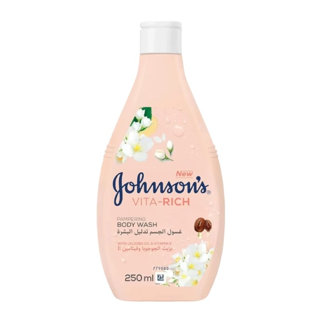 Johnson`s Vita-Rich Body Wash Pampering With Jojoba Oil & Vitamin E 250 ml