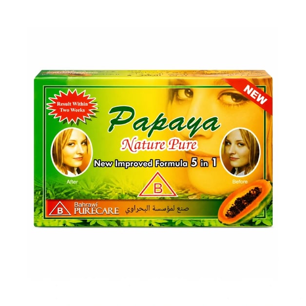 Pure Skin Papaya Soap 5 In 1 Nature Pure 135g