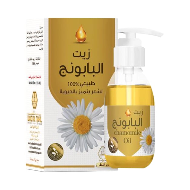 وادي النحل زيت البابونج لشعر يتميز بالحيوية 125 مل