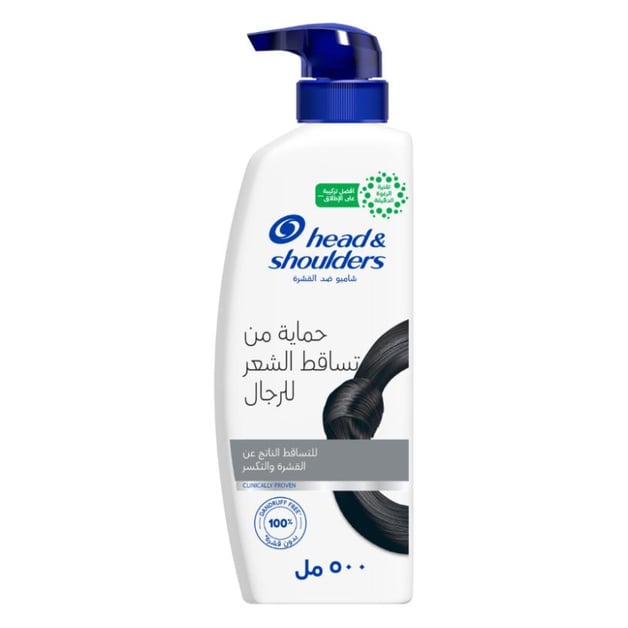 Head & Shoulders Hairfall Defense #1 Anti-Dandruff Shampoo, 500ml