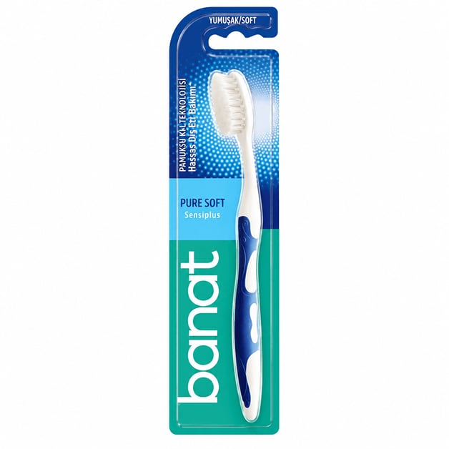 Banat Toothbrush Pure Soft Sensiplus Soft