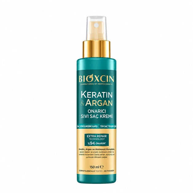 Bioxcin Keratin & Argan Repairing Liquid Conditioner Spray 150 ml