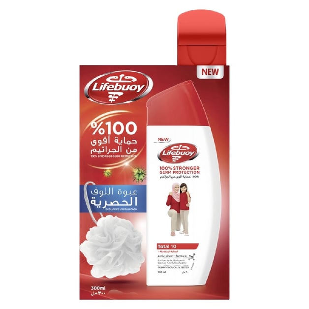 Lifebuoy Body Wash Total+Kit 300Ml