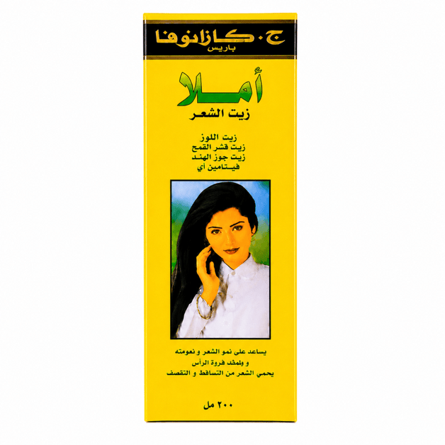 J. Casanova Hair Oil Amla Yellow 200 ml