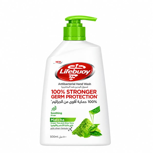 Lifebuoy Hand Wash Macha Green Tea and Aloe Vera 500 ml