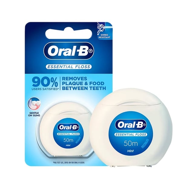 Oral-B Essential Unwaxed Dental Floss 50m