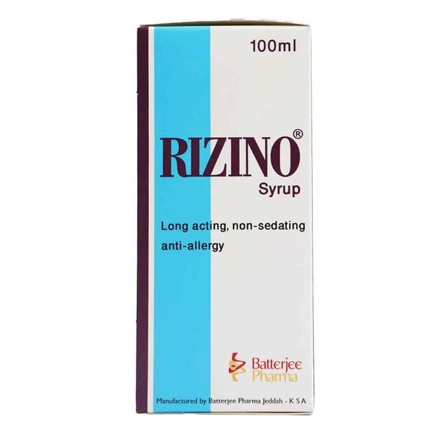 Rizino Syrup 5 mg/5 ml – 100 ml