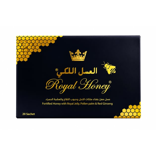 Royal Honey with Royal Jelly & Red Ginseng 20 Sachets