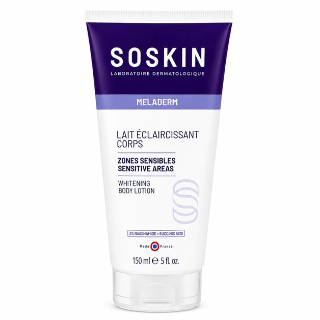 Soskin Whitening Body Lotion and Sensitive Area 150 ml