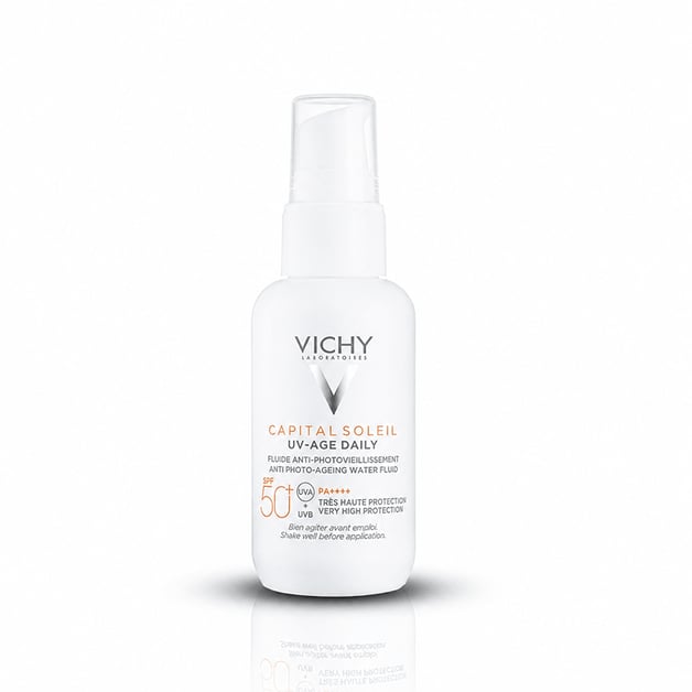 Vichy Capital Soleil UV-Age Daily Water Fluid Anti-Aging PA++++ SPF50+ - 40 ml