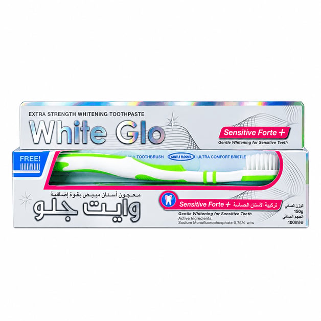 وايت جلو معجون أسنان تركيبة الأسنان الحساسة 100 مل