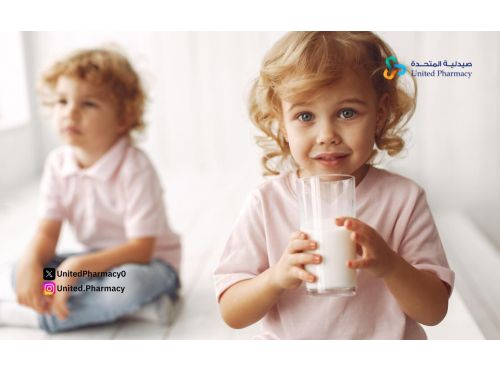 حليب يسمن الاطفال عمر ثلاث سنوات لدعم النمو الصحي