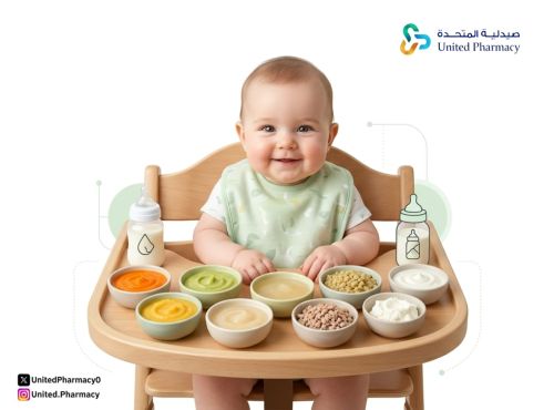 اكلات للاطفال بعمر ٦ شهور سهلة وصحية لتعزيز النمو