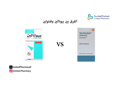 الفرق بين بيوتالين وفنتولين 