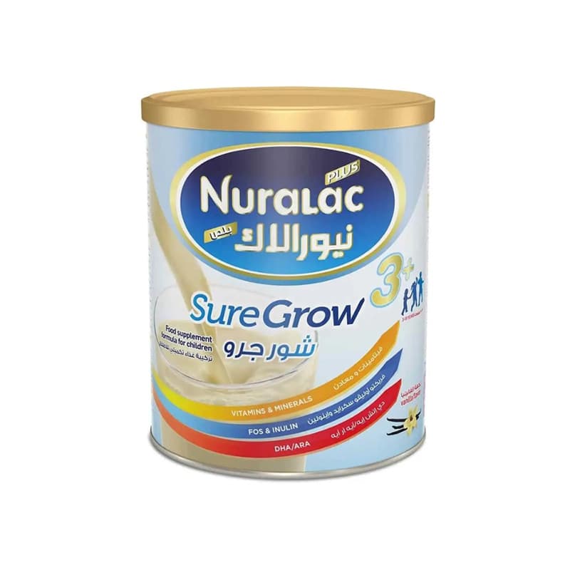 نيورالاك شورجرو (+3) حليب أطفال فانيليا 400 جم