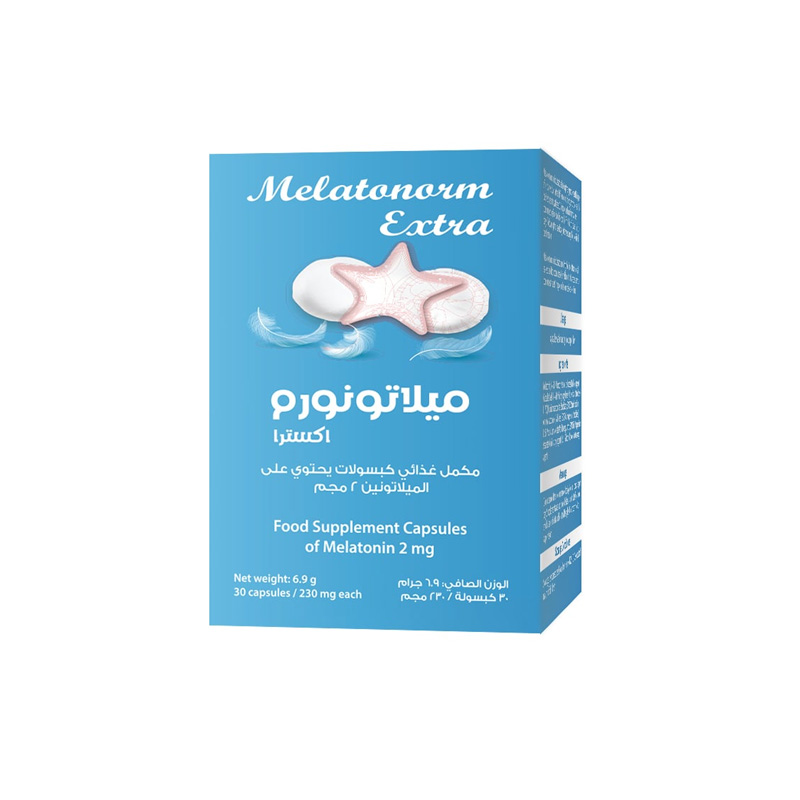 ميلاتونورم إكسترا كبسولات – 30 كبسولة