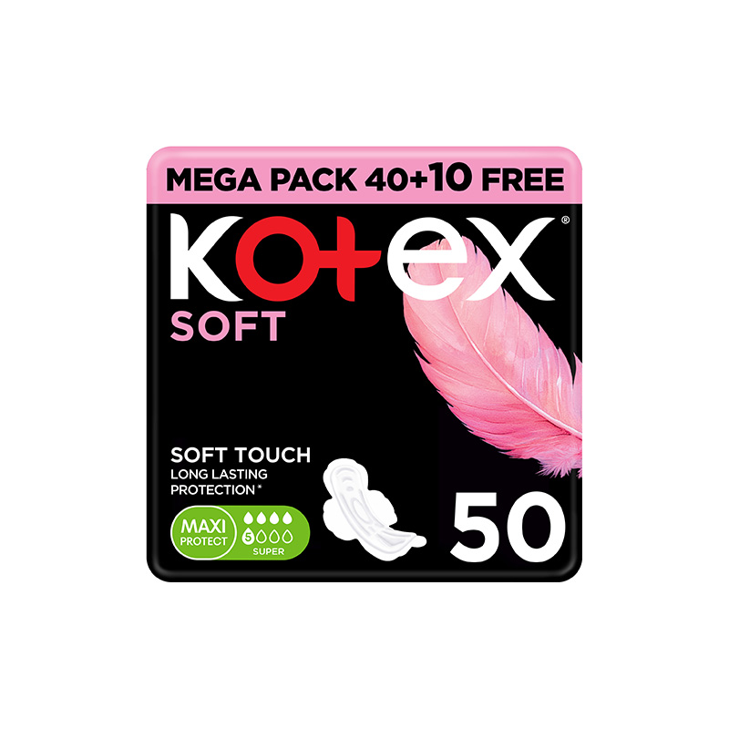 كوتكس ماكسي سوفت سوبر 50 فوطة — صورة 1