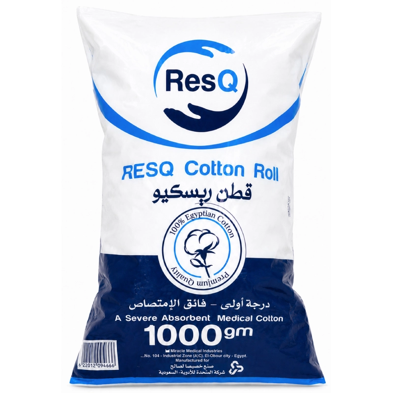 ريسكيو قطن رول 1000 جم