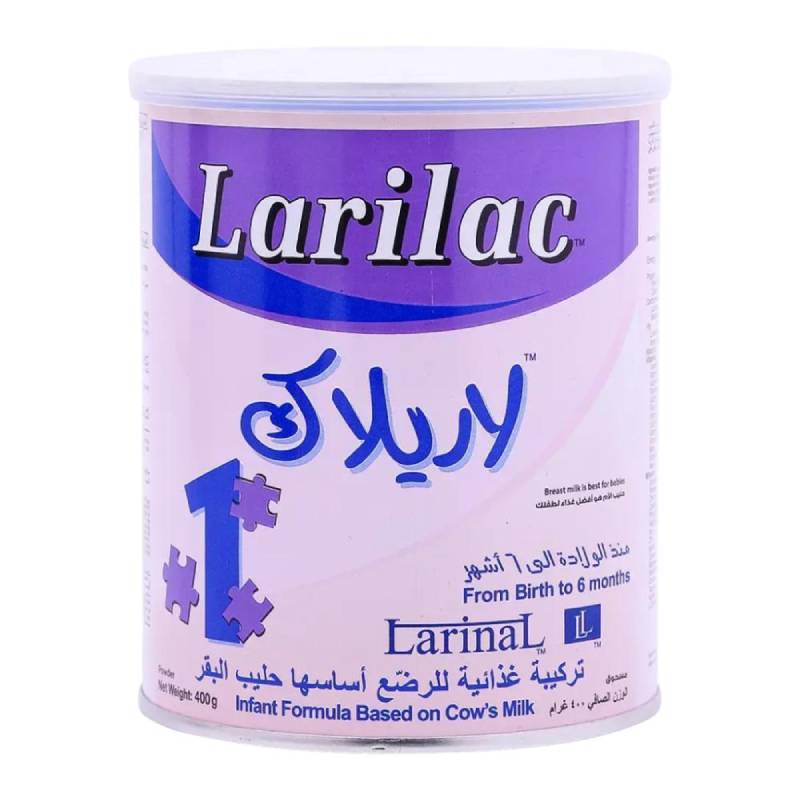 لاريلك 1 تركيبة حليب رضّع 400 جم — صورة 1