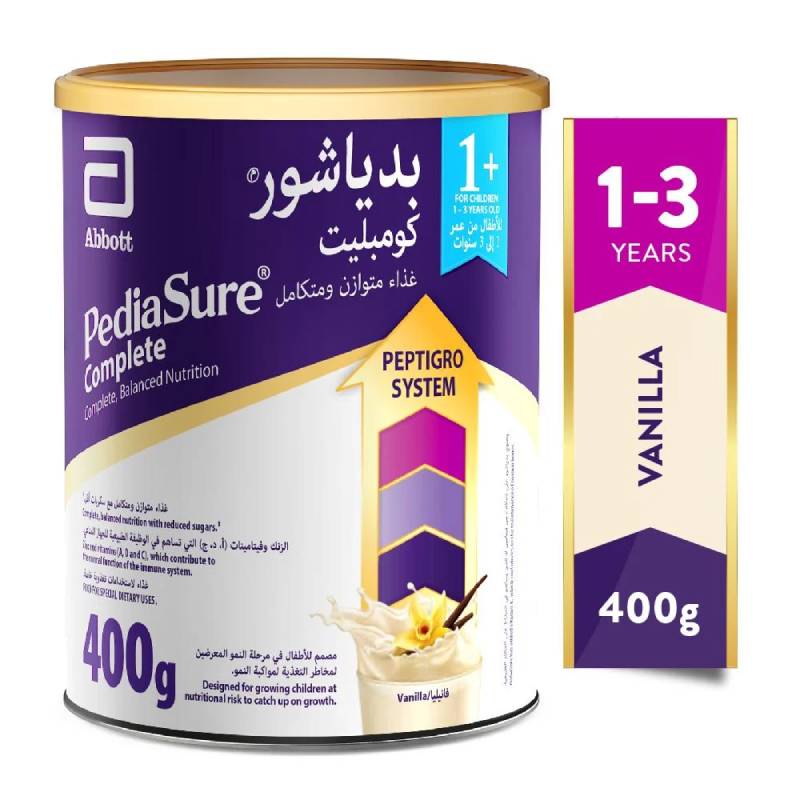 بيدياشور كامل بنكهة الفانيليا 1+ 400 جم — صورة 1