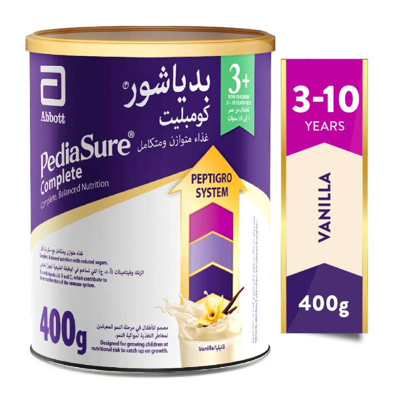 بيدياشور كامل بنكهة الفانيليا 3+ 400 جم — صورة 1