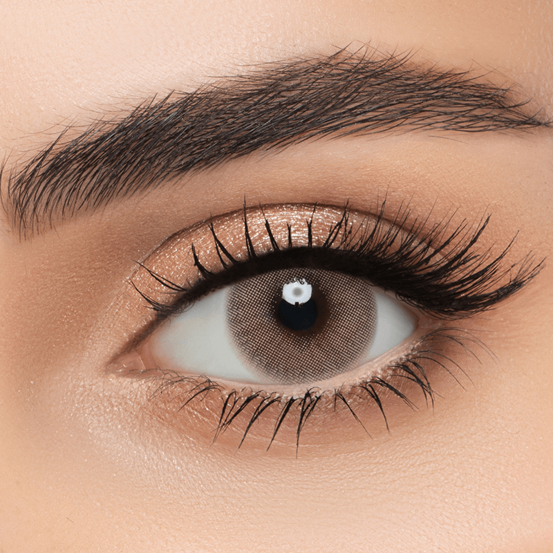 لنس مي عدسات لاصقة تجميلية لون الكراميل البني