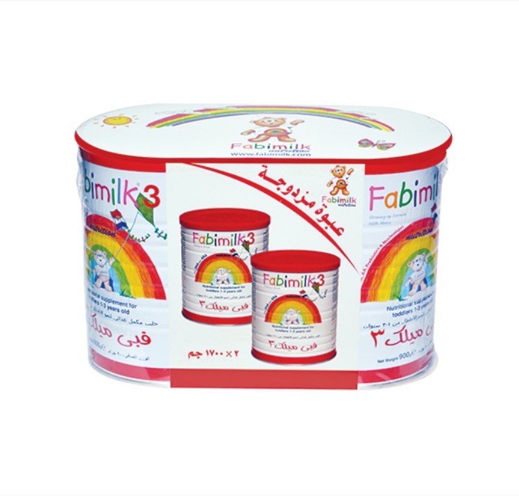 فبي ميلك حليب أطفال (3) 1700 جم عبوة مزدوجة — صورة 1