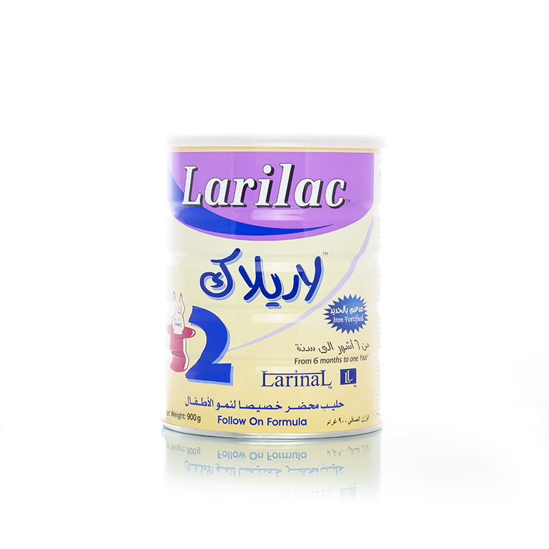 لاريلاك حليب أطفال رقم ( ٢ ) ٩٠٠ جم — صورة 1
