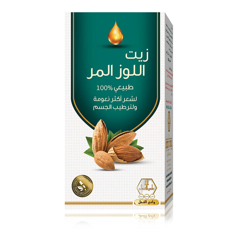 وادي النحل زيت اللوز المر (125 مل) — صورة 1