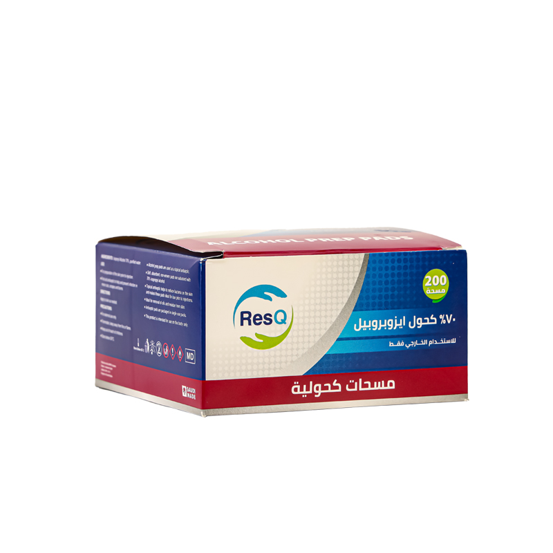 ريسكيو مسحات كحولية 200 قطعة — صورة 1