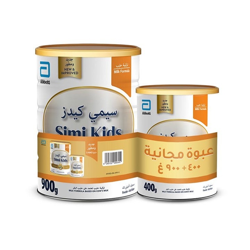 سيمي كيدز (4) حليب بودرة (900 جم + 400 جم مجاناً)