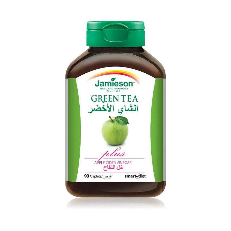 جاميسون الشاي الأخضر مع خل التفاح 90 قرص