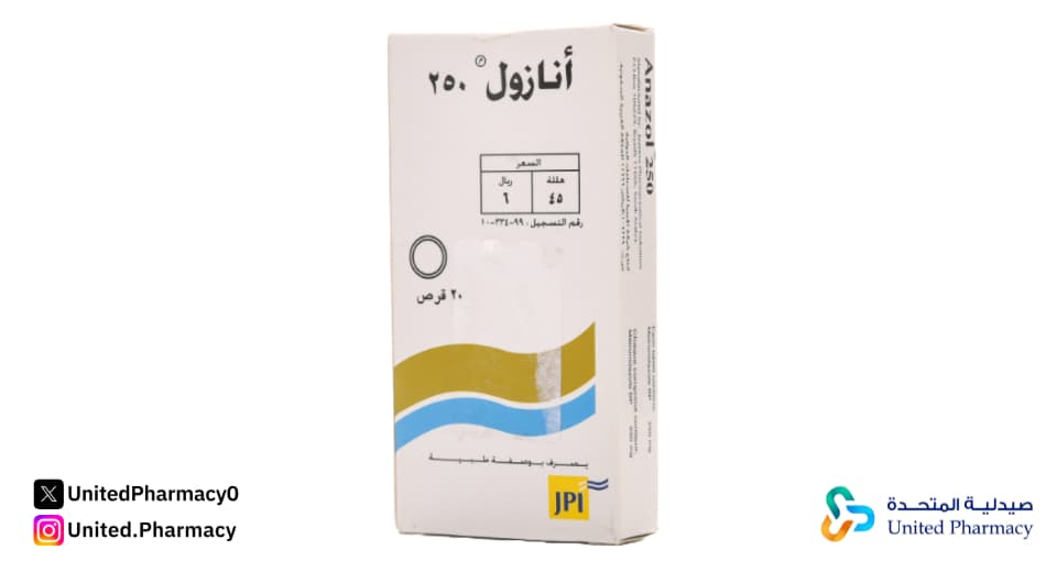 حبوب انازول للالتهابات